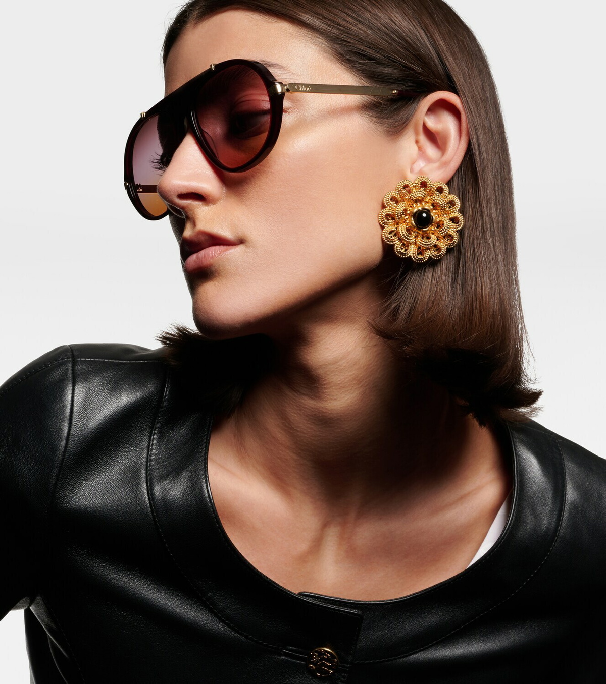 Chloé Aly aviator sunglasses