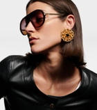 Chloé Aly aviator sunglasses
