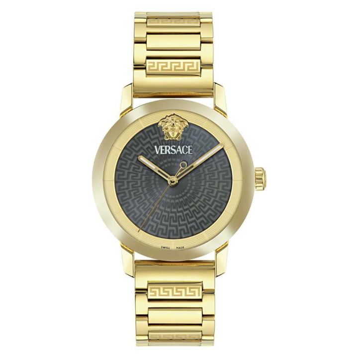 Photo: Versace V-Helix Quartz Black Dial Mens Watch VE9G00524