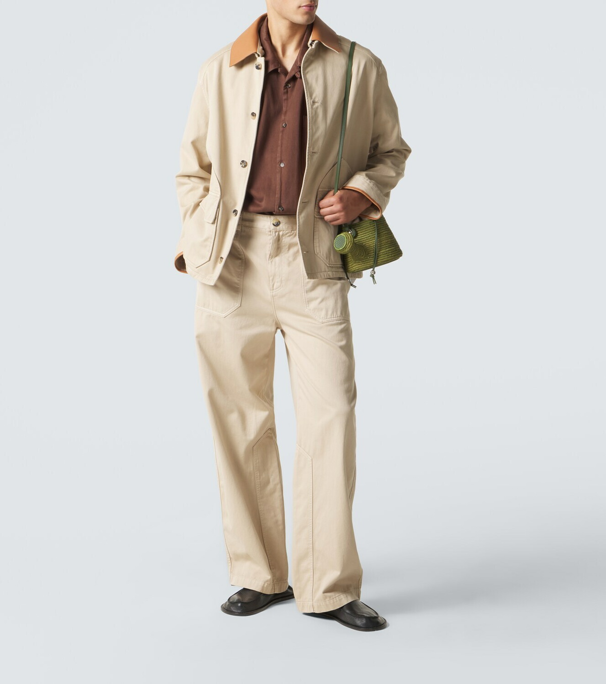 Loewe Flex leather loafers