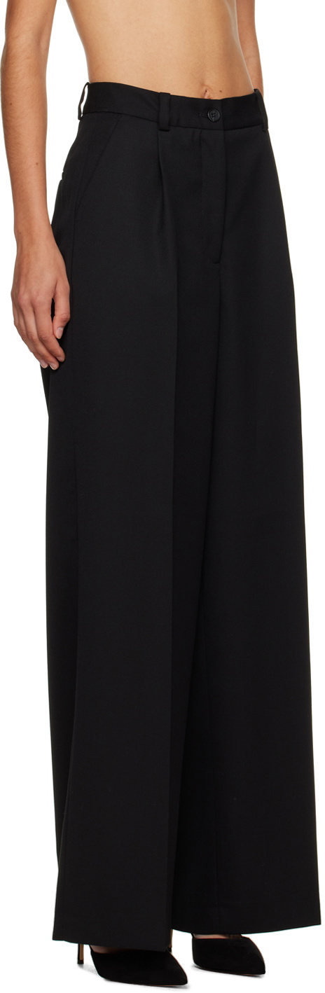 Han Kjobenhavn Black Boxy Trousers