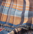 Missoni - Fringed Checked Woven Scarf - Multi