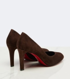 Christian Louboutin Fannylove suede pumps
