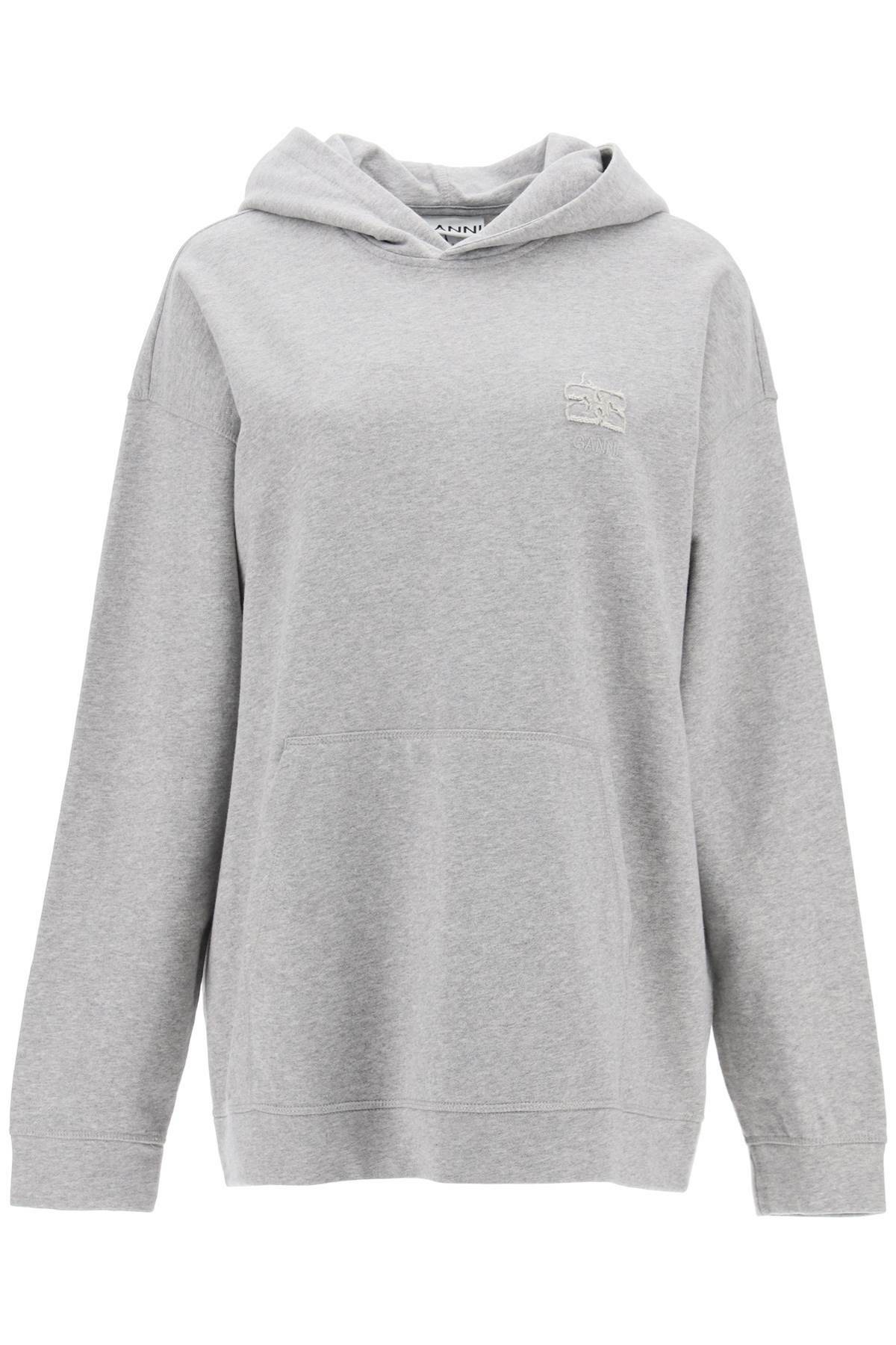 Ganni Women's Sweatshirt Grey