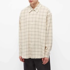 mfpen Men's Exact Shirt in Biscuit Check