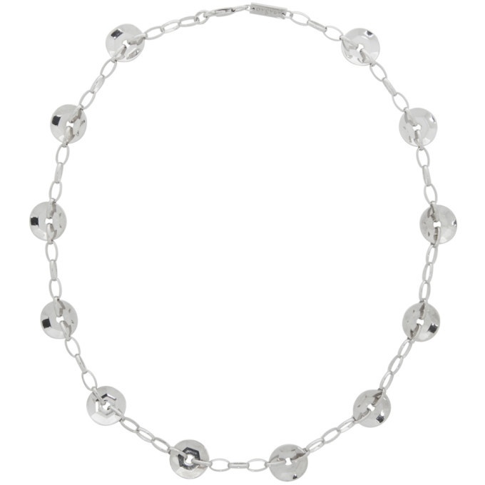 Photo: Avgvst Jewelry Silver Sequin Necklace