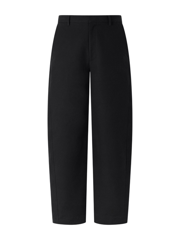 Photo: Givenchy - Straight-Leg Cotton-Twill Trousers - Black