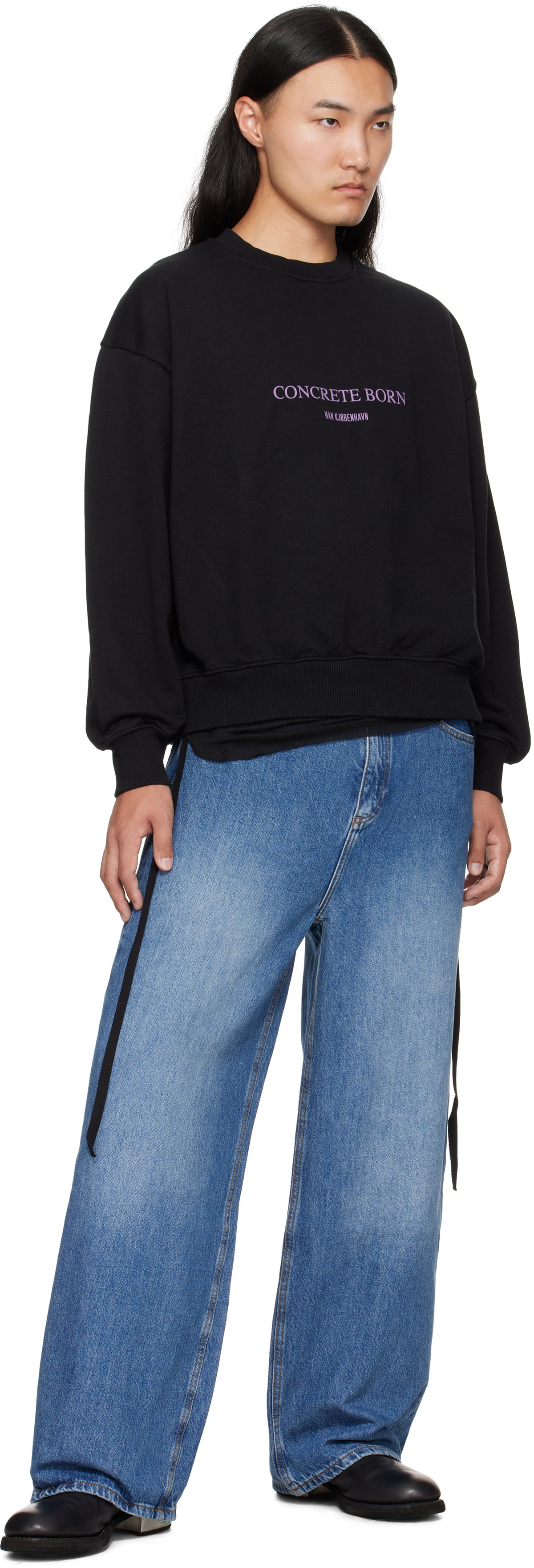 Han Kjobenhavn Blue Baggy Jeans