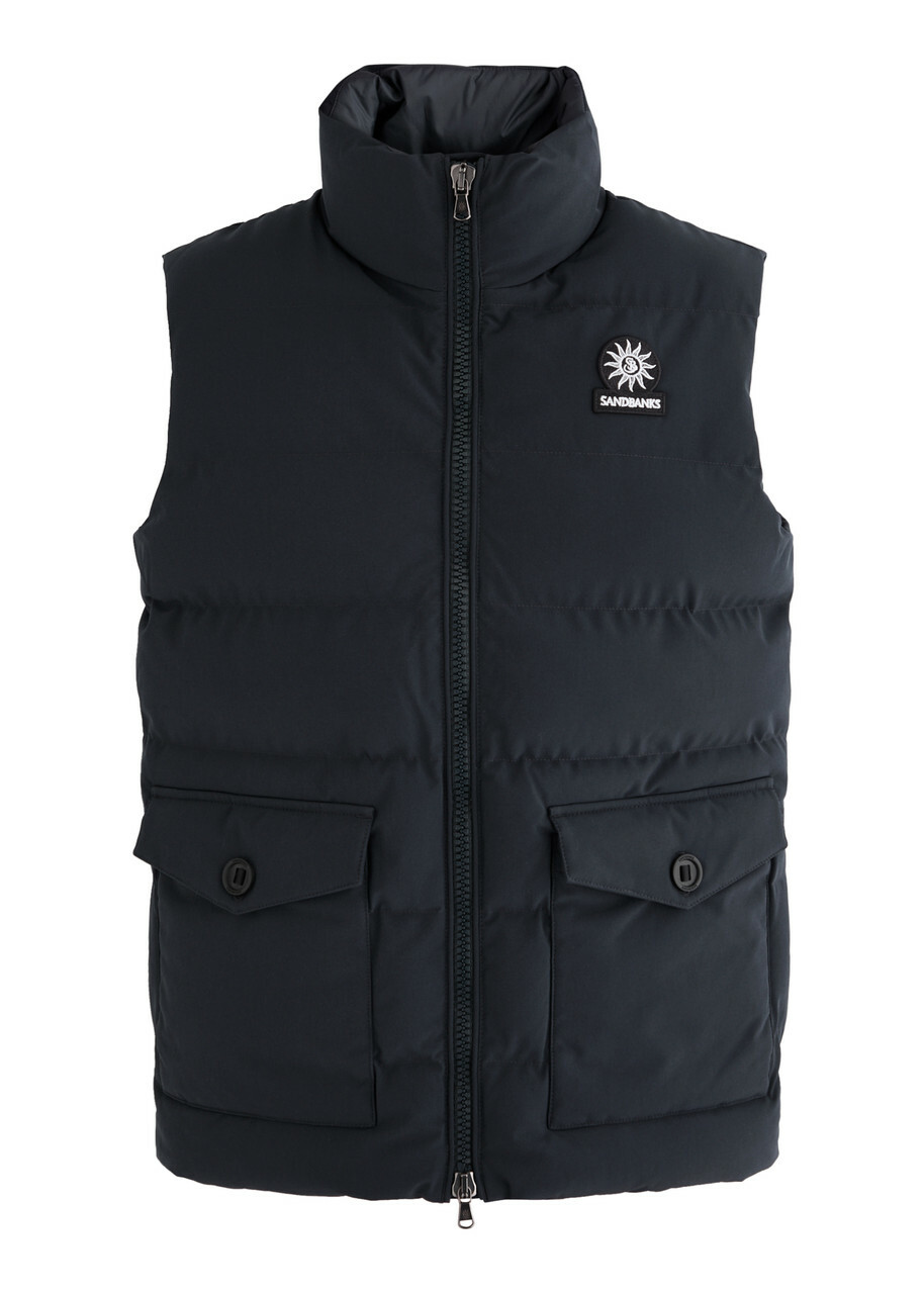Sandbanks Explorer Quilted Shell Gilet Navy
