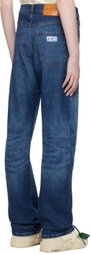 Heron Preston Blue Ex-Ray Jeans