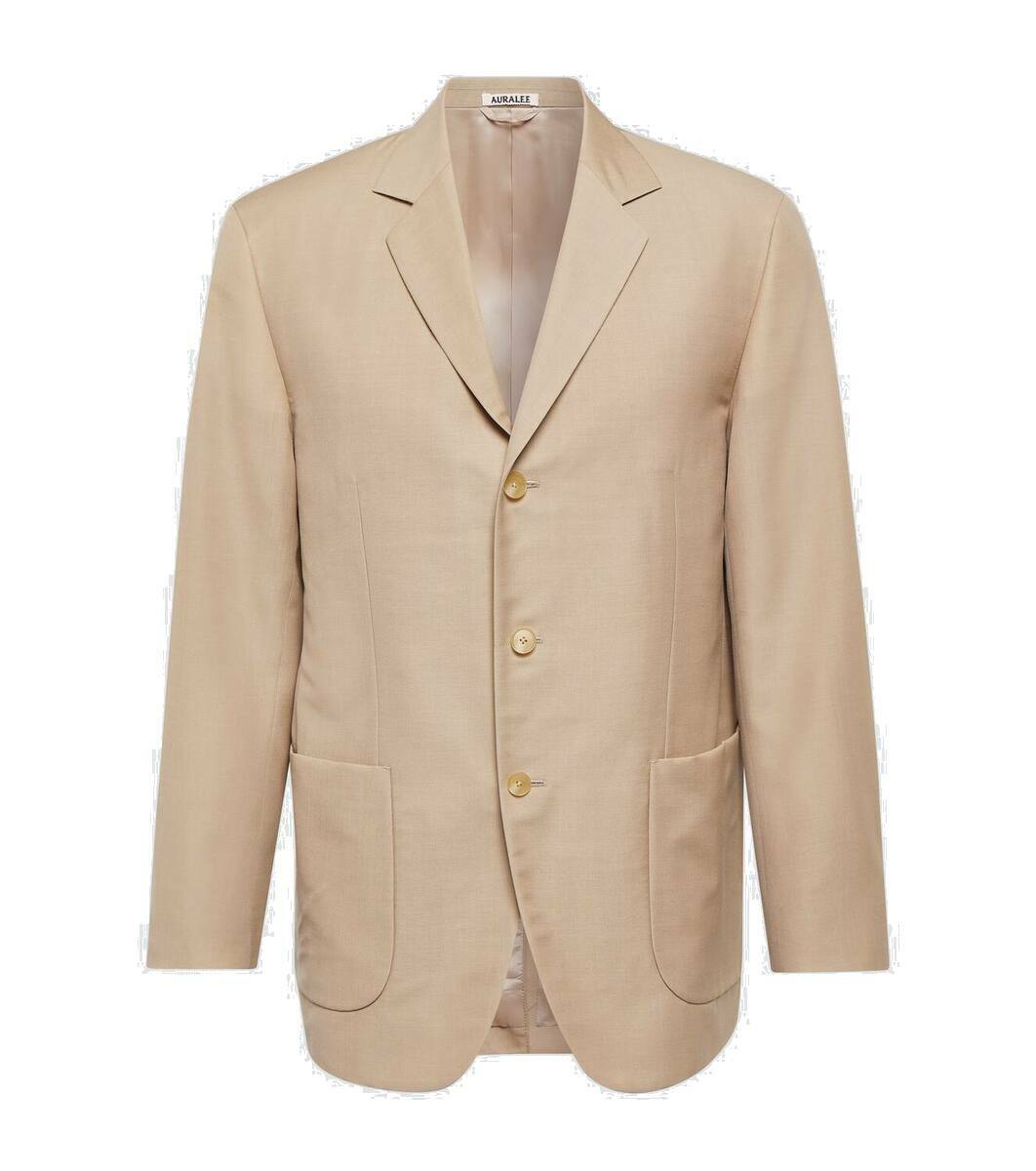 Wool and mohair Blazer
