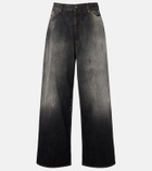 Acne Studios 2023 distressed wide-leg jeans