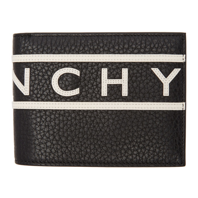 Photo: Givenchy Black Reverse Logo Wallet