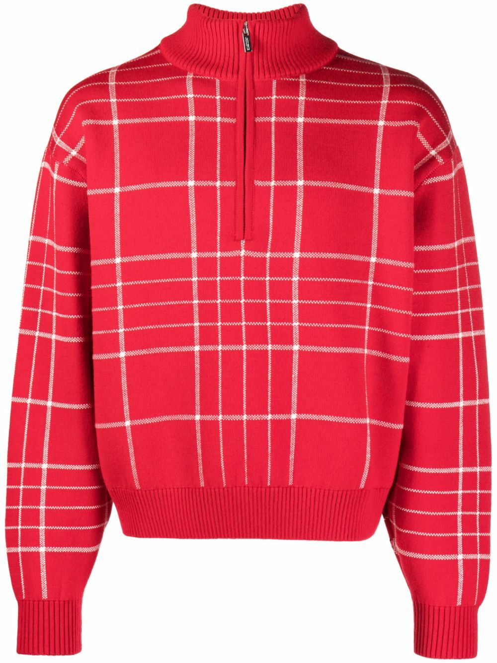 Jacquemus Red La Maille Carro Sweater Jacquemus