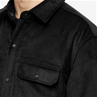 HAVEN Men's Travail Corduroy Overshirt in Black