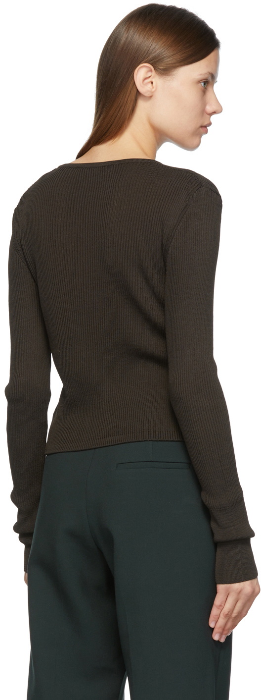 Rayon Cardigan LOW CLASSIC Ribbed Rayon Cardigan Low Classic