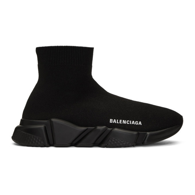 Photo: Balenciaga Black Speed Sneakers