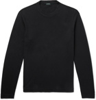 Incotex - Slim-Fit Cotton-Jersey T-Shirt - Black