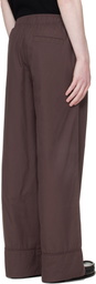 Entire Studios Brown Pajama Lounge Pants