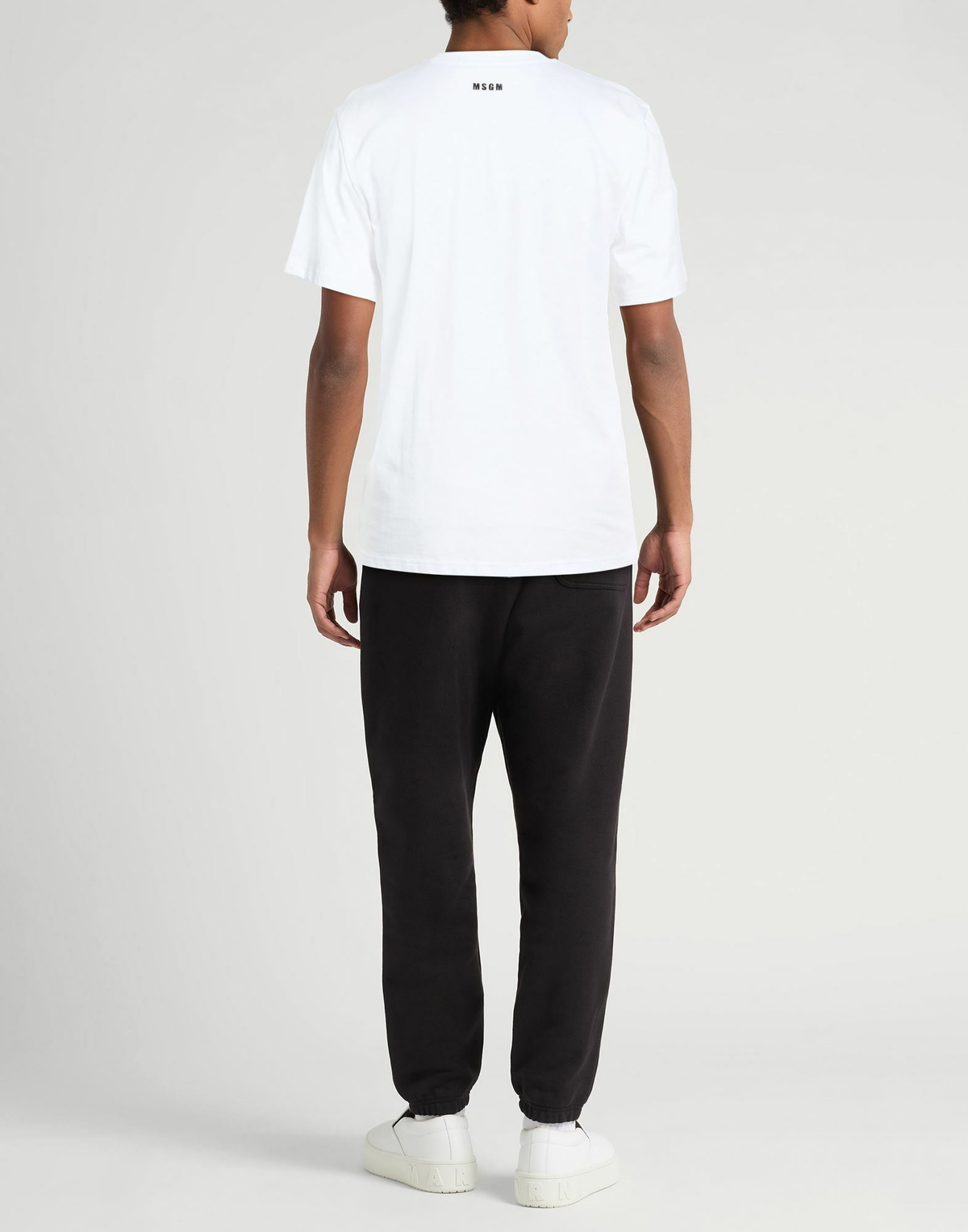 Msgm Mens T-shirt in White