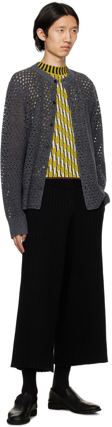 ZANKOV Gray Luca Cardigan