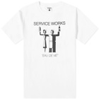 Service Works Men's Eau De Vie T-Shirt in White