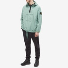 Stone Island Men's Smock Pocket Hooded Overshirt in Sage