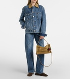 JW Anderson Corduroy-trimmed denim jacket