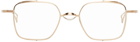 Dita Gold Lineto Optical Glasses