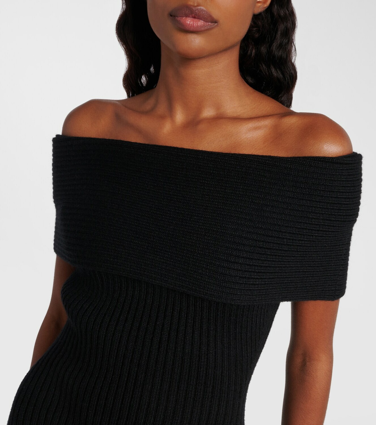 Givenchy Ribbed-knit wool and alpaca-blend minidress