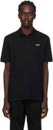 Hugo Black Bonded Polo