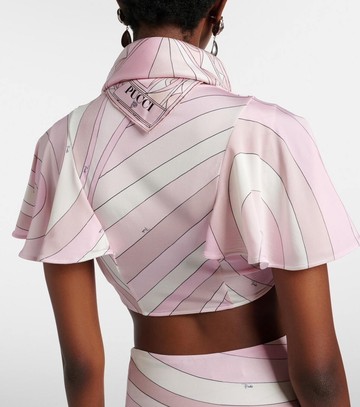 Pucci Occhi silk twill scarf