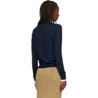 Proenza Schouler Navy Vivian Sweater