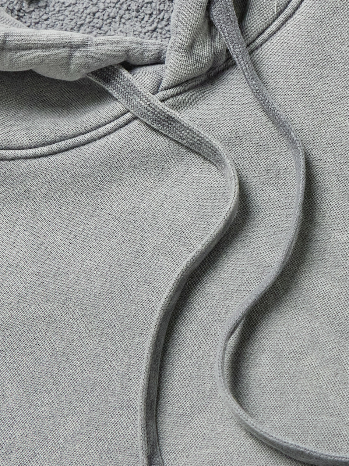 AGOLDE - Salford Cotton-Jersey Hoodie - Gray