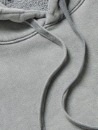 AGOLDE - Salford Cotton-Jersey Hoodie - Gray
