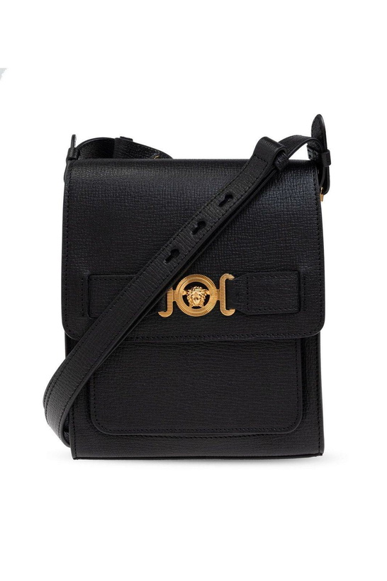 Photo: Versace Medusa Biggie Foldover Top Crossbody Bag