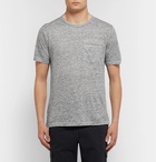 rag & bone - Owen Slub Linen-Jersey T-Shirt - Gray