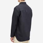 Jil Sander Men's Heavy Cotton Shirt in Navy