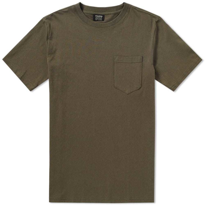 Photo: Filson Outfitter Pocket Tee Green