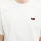 Nanga Men's Eco Hybrid Box Logo Embroidered T-Shirt in White