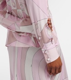 Pucci Occhi satin jersey shirt