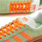 Adidas Women's Gazelle Bold W Sneakers in Semi Green Spark/Screaming Orange/Core White
