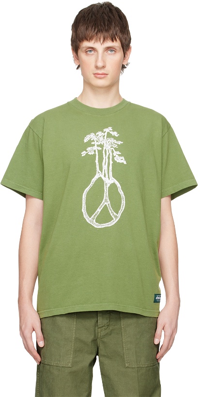 Photo: Afield Out Green Tranquility T-Shirt