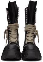 Rick Owens Black Bozo Tractor Boots