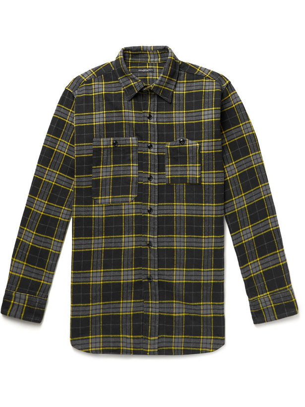 Photo: Engineered Garments - Brushed Checked Cotton-Flannel Shirt - Multi