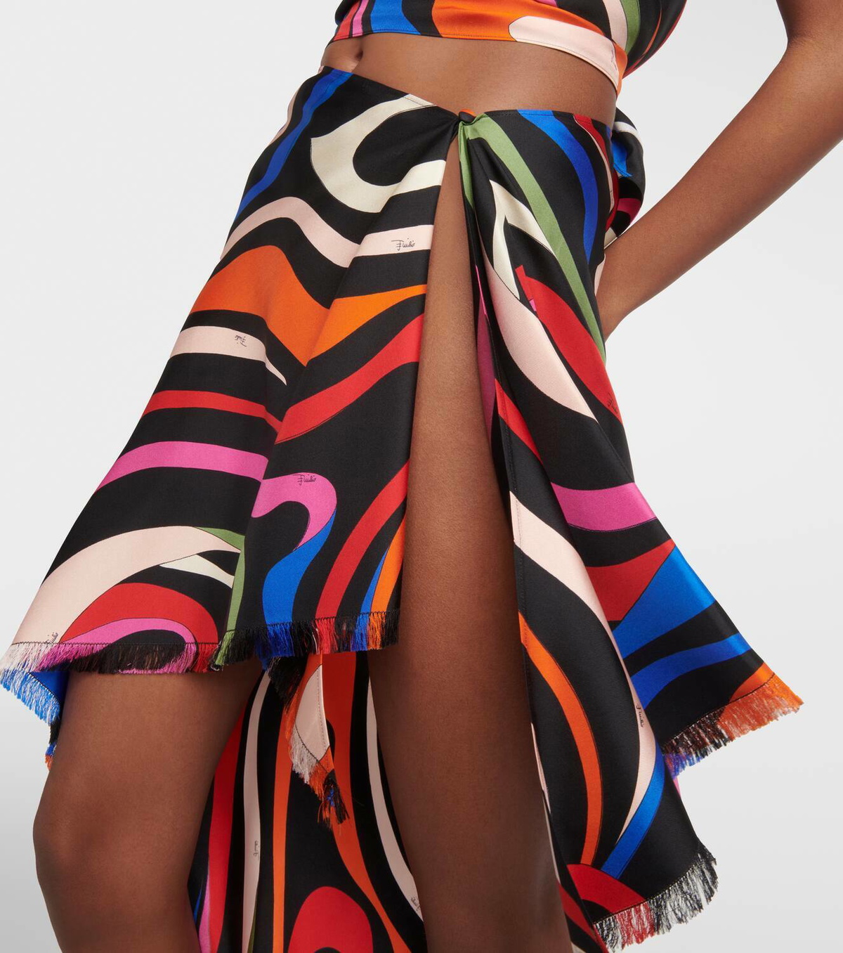 EMILIO PUCCI カラフルスカート 春のコレクション Pucci Emilio skirt girls Multicoloured
