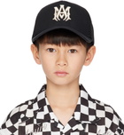 AMIRI Kids Black MA Trucker Cap