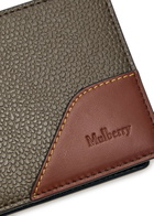 Mulberry Panelled Grained Leather Wallet - Brown Other - One Size