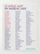 Phaidon - Today's Special: 20 Leading Chefs Choose 100 Emerging Chefs Hardcover Book