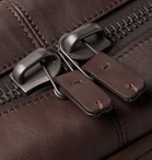 Álvaro - Arturo Leather Briefcase - Brown